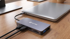 Connecting a laptop to two monitors: the complete guide via a USB-C hub