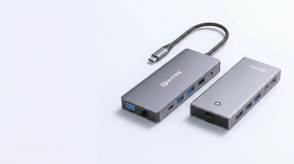 Switss USB-C hub en dockingstation