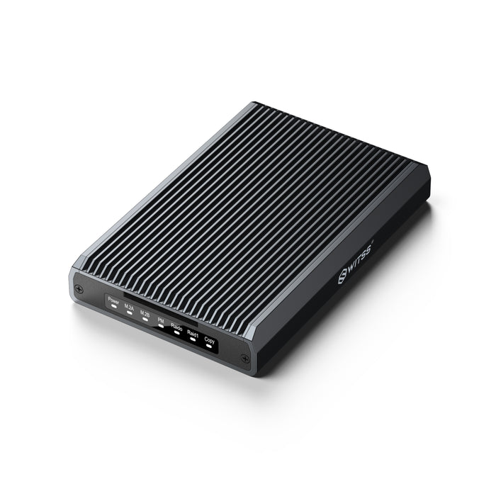 Switss® – Boîtier RAID Dual-Bay M.2 SSD – USB-C 3.2 Gen 2 (20 Gbps)